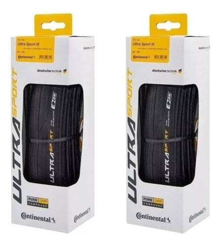 Par Cubiertas Continental Ultra Sport 3 700x25 Kevlar 