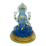 Diosa Lakshmi Peq.  Azul Transparente / Abienteyaromas