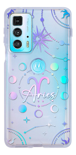 Funda Para Motorola Uso Rudo Para Mujer Signo Zodiaco Aries