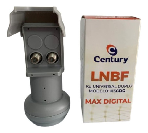 Lnbf Ku Max Digital Duplo - K5gd  Century Compativel Com 5g