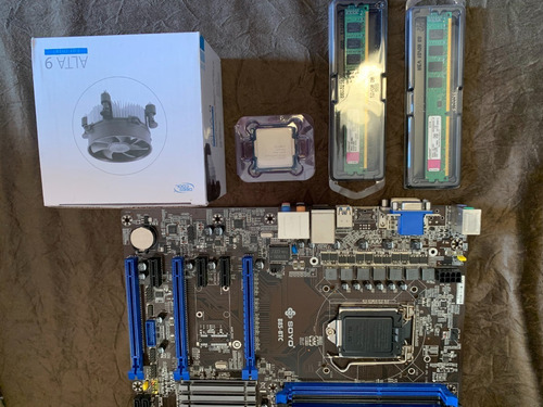 Kit Processador I3 4130t + Placa Mãe + 4gb Memória Ddr3