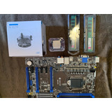 Kit Processador I3 4130t + Placa Mãe + 4gb Memória Ddr3
