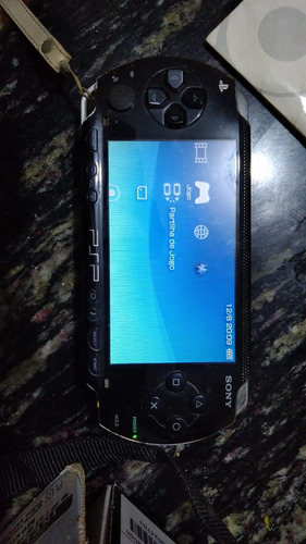 Sony Psp + 5 Jogos + Case + Capa Protetora (usado)