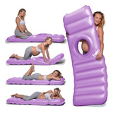 Holo La Almohada Inflable Original Para Embarazo, Cama De Em