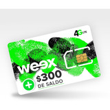 Sim´s Weex + $300 De Saldo