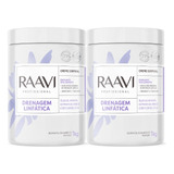 Creme Drenagem Linfática 1kg Raavi  2 Unidades