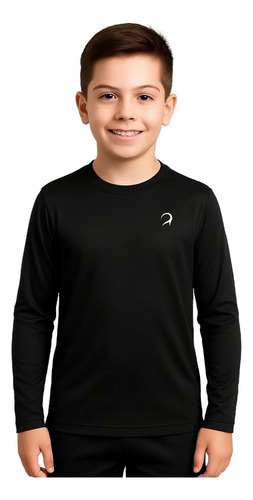 Playera Manga Larga Niño Deportiva Futbol Atletismo | MercadoLibre