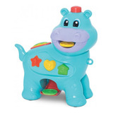 Brinquedo Amiguinho Comilão Educativo Didático Bebê Mercotoy Cor Azul