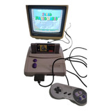 Console Super Nintendo Nes Control Deck Funcionando+s Mario