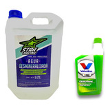 Kit Refrigerante Valvoline Zerex Verde + Agua Destilada 5l