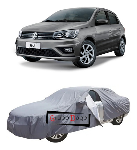 Funda Cubre Auto Volkswagen Gol Impermeable Tricapa