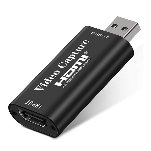 Capturadora Tarjeta De Captura De Vídeo 1080p Hdmi A Usb Fhd