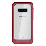 Funda Para Samsung Galaxy S10e - Transparente/roja