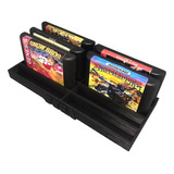 Organizador Para 8 Catridges De Sega Genesis Stand