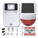 Alarma Inalámbrica Wifi Cel Governor Gv-safe400 Kit3b Casa