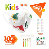 Mascarilla Infantil Kn95 100 Piezas