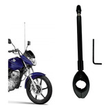 Antena Corta Pipa Metálica Retrátil Para Moto - 7 Estági