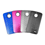 Funda Antigolpes Brillo Pixel Soul Para Motorola Moto E4