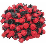 Pack 25 Goteros Regulables Ajustable 0-70 Lts/hora Rojo