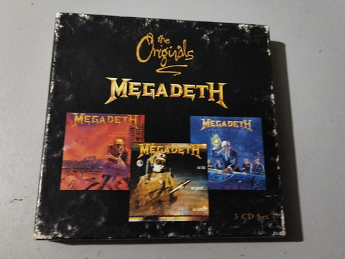 Megadeth - Boxset (peace Sells/so Far So Good/rust In Peace)