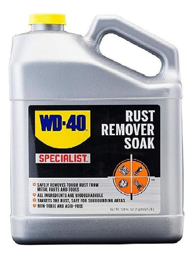 Galon Removedor De Oxido Wd-40 Specialist Caja Con 4