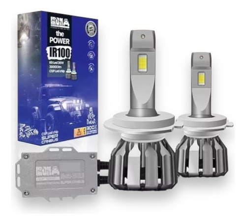  Kit Luces Led Canbus Iron Ir100 H4 H1 H3 H7 H11 - Sf