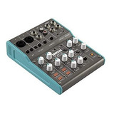 Flamma Fm10 Mezclador De Audio Profesional Soundboard De 6 C