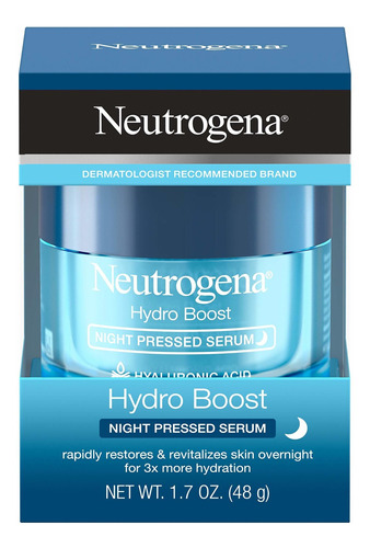 Neutrogena Hydro Boost Suero De Noche Prensado Con Ácido Hia
