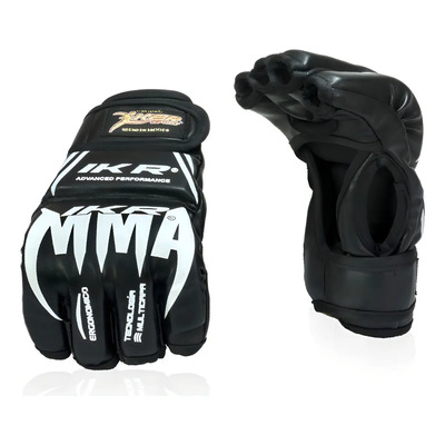 Guantes Para Artes Marciales Mma Ufc Muay Thai Box Kick Iker Color Negro Talla Grande