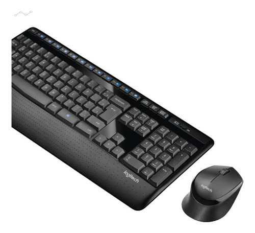 Kit Home Office Confort Português Ç Novo Kit Teclado E Mouse