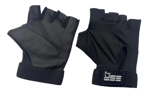 Guantes De Gym, Licra Con Vinipiel Ssr Sport