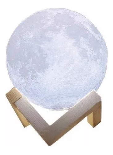 Lampara De Luna 3d 15cm 