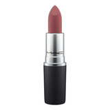 Labial Maquillaje Mac Powder Kiss Lipstick 3g Color Kinda Soar-ta
