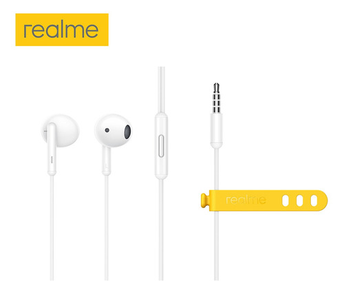 Realme Buds Classic Earphones - Audífonos Con Cable (1,3 M