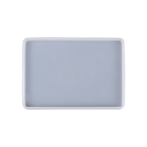 Molde Silicona Rectángulo Para Bandeja  Xl Rectangular Resin