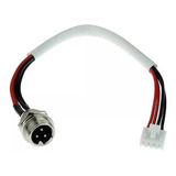 Conector De Carga Para Hoverboards 04 Fios 03 Pinos 