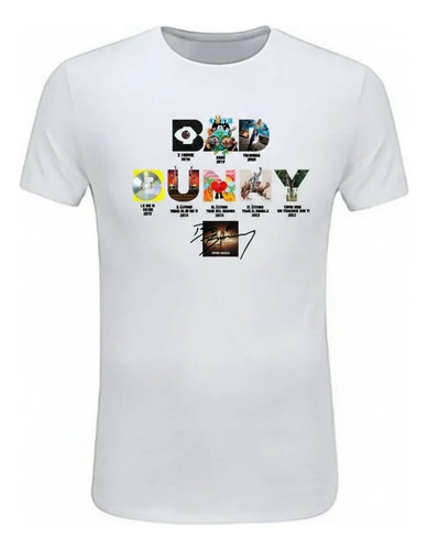 Playera Bad Bunny Álbum 2025 Dtmf Alta Calidad 100% Algodón