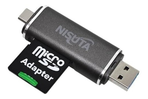 Lector De Memorias Usb C  Micro Otg / Tf / Sd Smart Flash