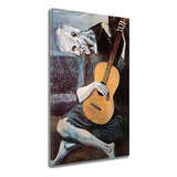 Quadro Decorativo Vieux Guitariste Aveugle Picasso 60x90