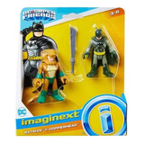 Batman + Copperhear Dc Super Friends Imaginex 