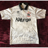 Camisa Corinthians Oficial Kalunga Finta Anos 90 Infantil