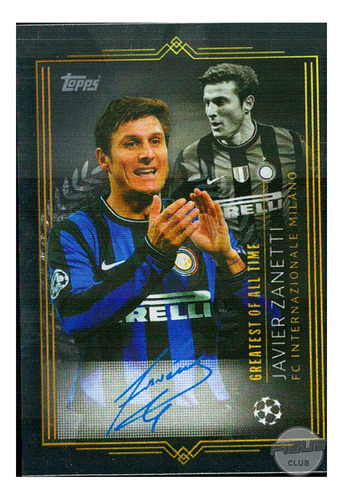 Figuritas Champions League 2024 Topps - Greatest Of All Time