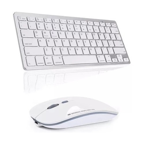 Teclado  + Mouse Via Bluetooth Para  Macbook Air 13 M1 M2