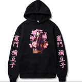 Buzo Nezuko Kamado Hoddie Anime Demon Slayer Kimetsu Ref 02