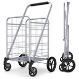 Winkeep Carrito De Compras Plegable Plano De Utilidad De 