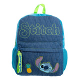 Mochila Escolar Grande Juvenil Ruz Disney Stitch Mezc 178545