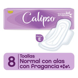 Toalla Calipso Plana C/alas 8u Violeta Nocturna Pack 12 Unid