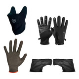 Guantes Neoprene Cierre+primera Piel +mascara +cubre Manos B