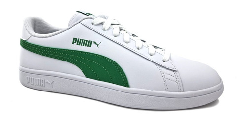 Tenis Puma Smash V2 L 36521503 Blanco/verde-hombre