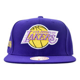 Los Angeles Lakers Nba Gorra Side Core Mitchell And Ness
